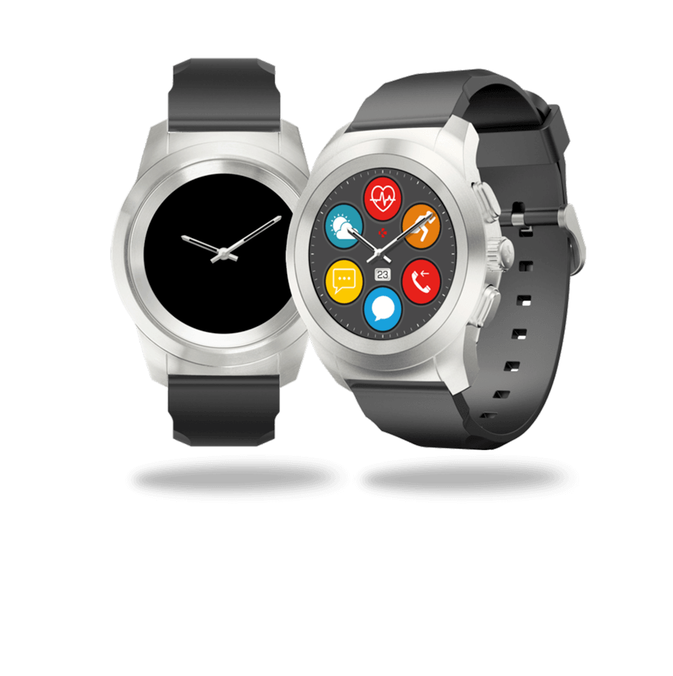 ZeTime smartwatch and watch mode